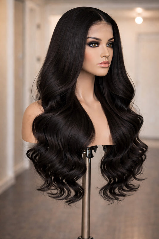 HD Lace Body Wave Wig – 200% Density | Pre-Plucked | Ready-To-Wear