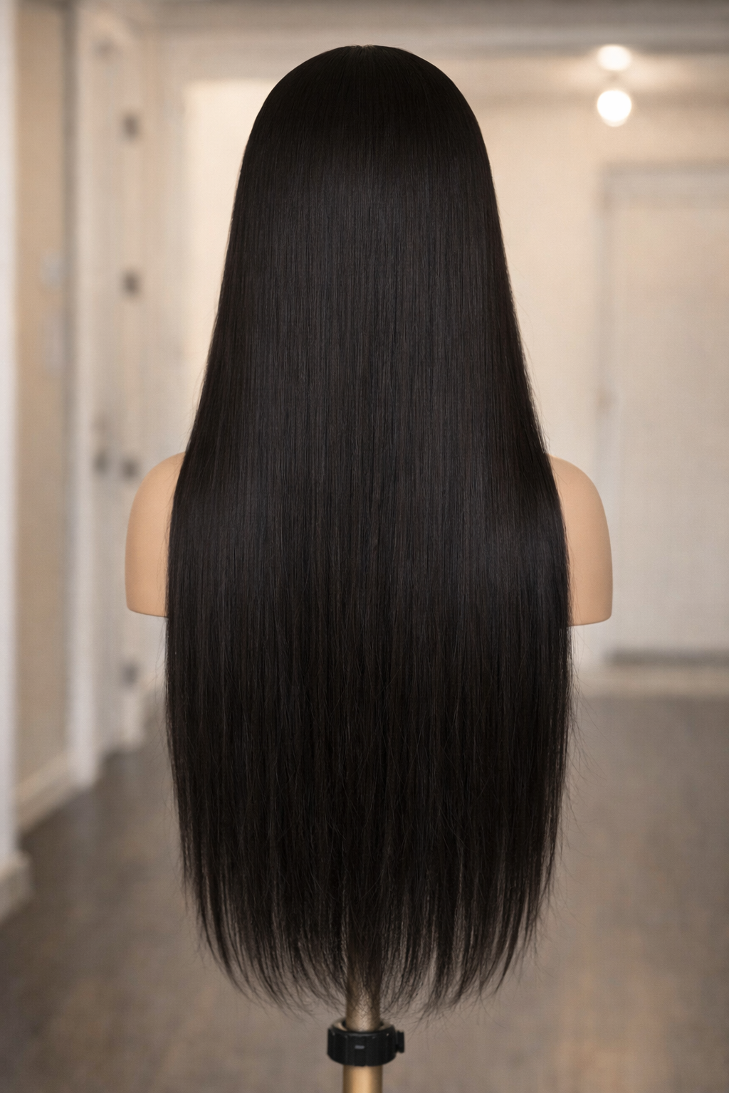 HD Lace Straight Wig – 200% Density | Pre-Plucked | Ready-to-Wear