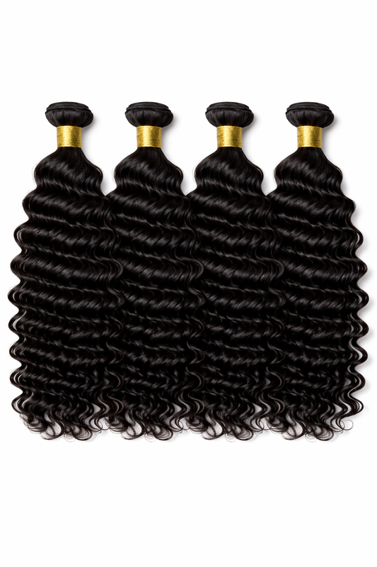 Luxury Deep Wave Hair-4 Bundle Deal